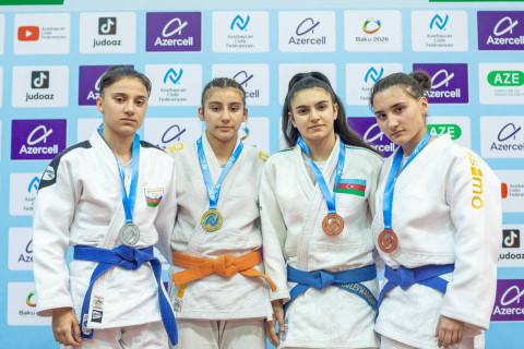 Yeniyetmə cüdoçuların Liqa yarışında ikinci günün qalibləri bəlli olub - FOTO