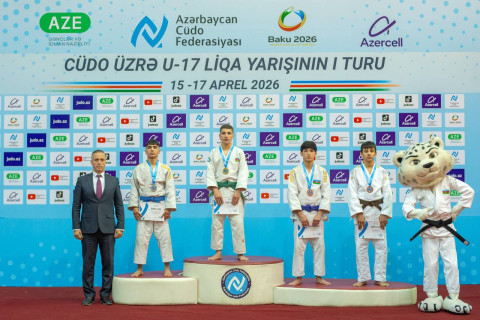 Yeniyetmə cüdoçuların Liqa yarışında ikinci günün qalibləri bəlli olub - FOTO