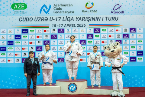 Yeniyetmə cüdoçuların Liqa yarışında ikinci günün qalibləri bəlli olub - FOTO