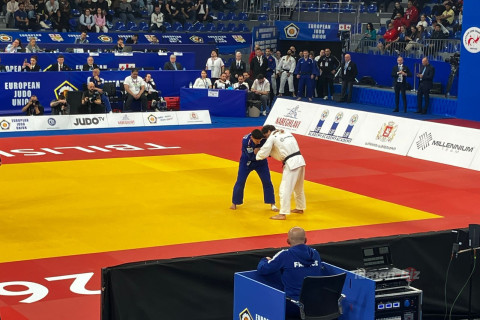 Hidayət Heydərov cüdo üzrə Avropa çempionatının yarımfinalında - YENİLƏNİR + FOTO/VİDEO