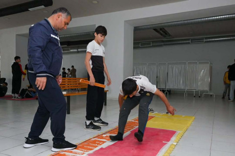 Фарид Гаибов ознакомился с условиями Республиканского олимпийского лицея