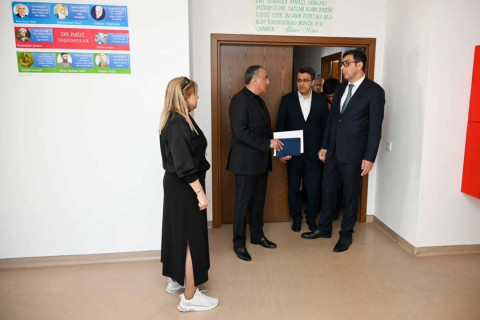 Фарид Гаибов ознакомился с условиями Республиканского олимпийского лицея