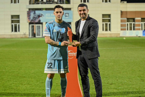 Eren Aydın mükafatlandırıldı