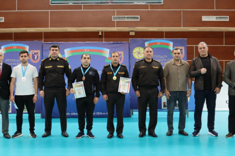 FHN-in qurumları arasında qol güləşi və çoxnövçülük üzrə çempionata yekun vuruldu - FOTO