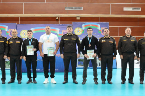 FHN-in qurumları arasında qol güləşi və çoxnövçülük üzrə çempionata yekun vuruldu - FOTO