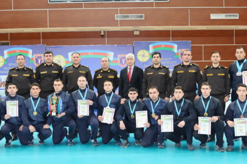 FHN-in qurumları arasında qol güləşi və çoxnövçülük üzrə çempionata yekun vuruldu - FOTO