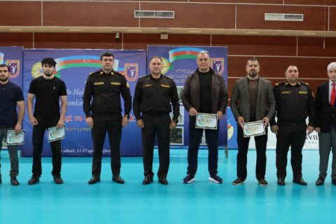 FHN-in qurumları arasında qol güləşi və çoxnövçülük üzrə çempionata yekun vuruldu - FOTO