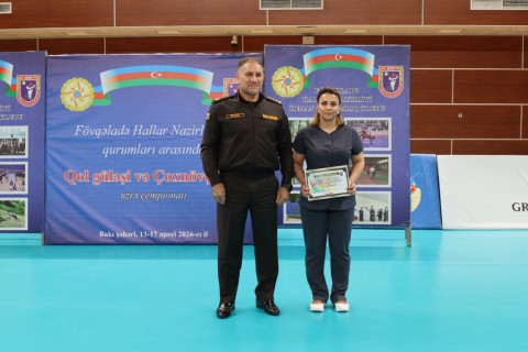 FHN-in qurumları arasında qol güləşi və çoxnövçülük üzrə çempionata yekun vuruldu - FOTO