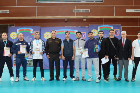 FHN-in qurumları arasında qol güləşi və çoxnövçülük üzrə çempionata yekun vuruldu - FOTO