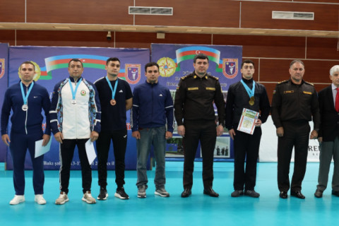 FHN-in qurumları arasında qol güləşi və çoxnövçülük üzrə çempionata yekun vuruldu - FOTO