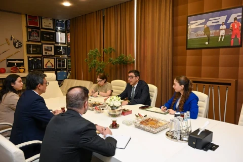 Azərbaycan və İndoneziya arasında idman sahəsində əməkdaşlıq müzakirə olunub - FOTO