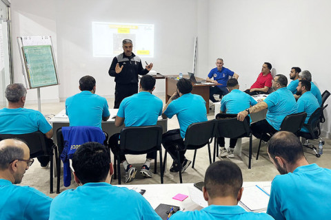 Lənkəranda UEFA-nın C kateqoriyalı məşqçi kursunun birinci mərhələsi başa çatıb - FOTO