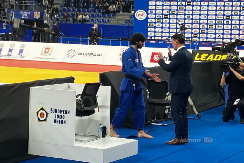 Tckayev wins bronze as Azerbaijan add to medal tally at European Judo Championships