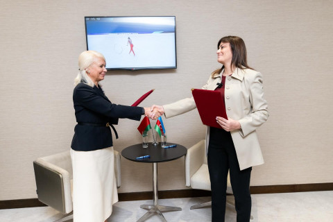 Gimnastika federasiyaları arasında yeni əməkdaşlıq - FOTO