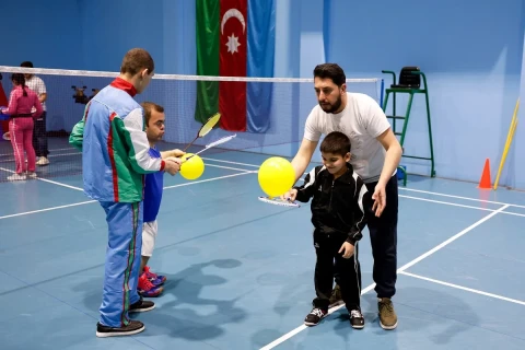 Bakıda "Parabadminton Günü" keçirilib - FOTO