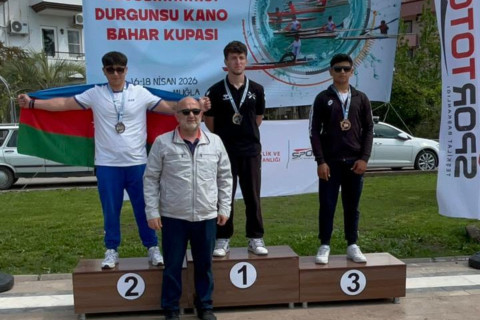 Азербайджанские гребцы завоевали три медали в Турции