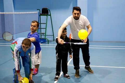 Bakıda "Parabadminton Günü" keçirilib - FOTO