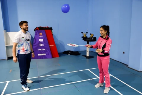 Bakıda "Parabadminton Günü" keçirilib - FOTO