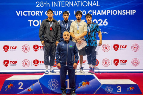 Азербайджанские борцы завоевали пять медалей на турнире в Турции