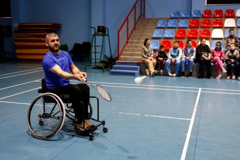 Bakıda "Parabadminton Günü" keçirilib - FOTO