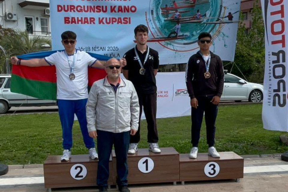 Azərbaycan avarçəkənləri Türkiyədəki turnirdə üç medal əldə ediblər - FOTO/VİDEO
