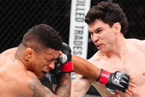 Мэлотт нокаутировал Бернса в главном бою UFC Fight Night