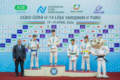 Cüdo üzrə U-14 Liqasında növbəti qaliblər bəlli oldu -FOTO