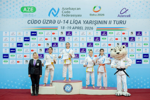 Cüdo üzrə U-14 Liqasında növbəti qaliblər bəlli oldu -FOTO