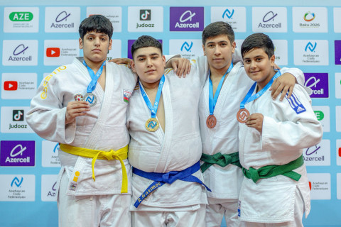 Cüdo üzrə U-14 Liqasında növbəti qaliblər bəlli oldu -FOTO