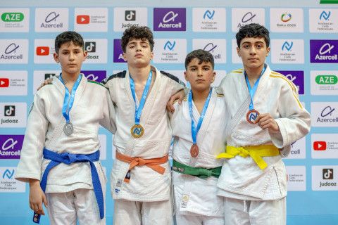 Cüdo üzrə U-14 Liqasında növbəti qaliblər bəlli oldu -FOTO