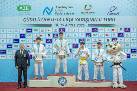 Cüdo üzrə U-14 Liqasında növbəti qaliblər bəlli oldu -FOTO