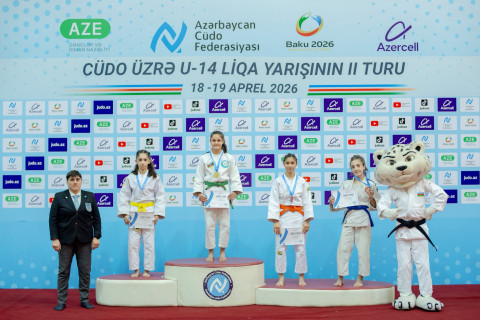 Cüdo üzrə U-14 Liqasında növbəti qaliblər bəlli oldu -FOTO