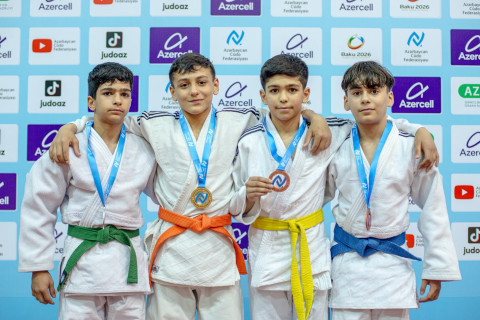 Cüdo üzrə U-14 Liqasında növbəti qaliblər bəlli oldu -FOTO