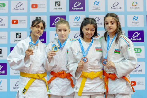 Cüdo üzrə U-14 Liqasında növbəti qaliblər bəlli oldu -FOTO