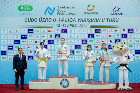 Cüdo üzrə U-14 Liqasında növbəti qaliblər bəlli oldu -FOTO