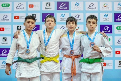 Cüdo üzrə U-14 Liqasında növbəti qaliblər bəlli oldu -FOTO