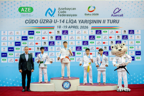 Cüdo üzrə U-14 Liqasında növbəti qaliblər bəlli oldu -FOTO
