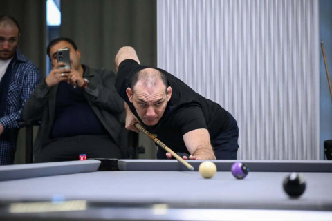 Dövlət qurumlarının əməkdaşları bilyard masası arxasında güclərini sınayıblar