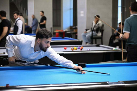 В Баку состоялся турнир по бильярду среди сотрудников государственных структур - ФОТО