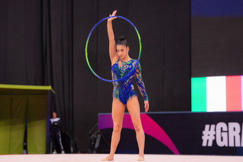 Bədii gimnastika üzrə Dünya kubokunun qalibləri məlum oldu - FOTO