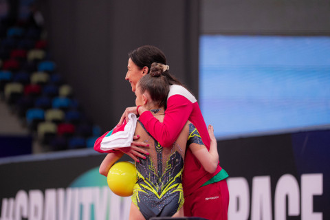 Bədii gimnastika üzrə Dünya kubokunun qalibləri məlum oldu - FOTO