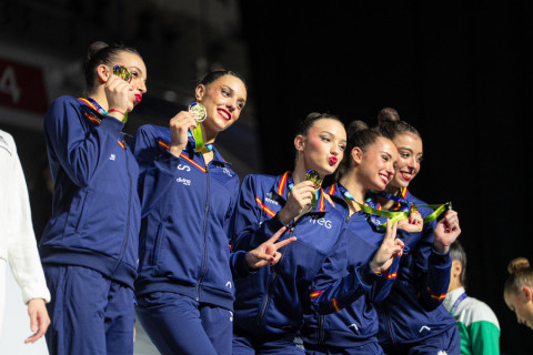 Bədii gimnastika üzrə Dünya kubokunun qalibləri məlum oldu - FOTO