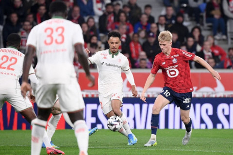 "Лилль" и "Ницца" сыграли вничью в матче Лиги 1