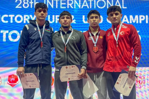 Azerbaijan wrestlers claim 13 medals at Champions tournament in Antalya