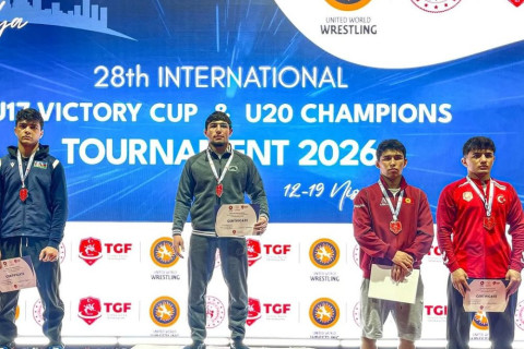 Azerbaijan wrestlers claim 13 medals at Champions tournament in Antalya