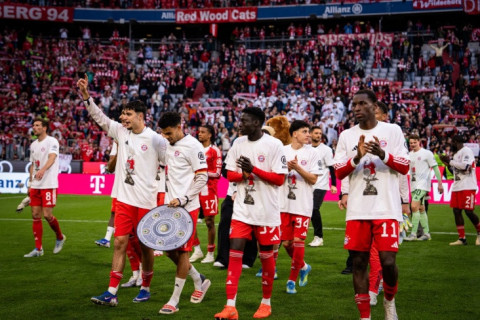 "Бавария" стала чемпионом Германии в 35-й раз в истории