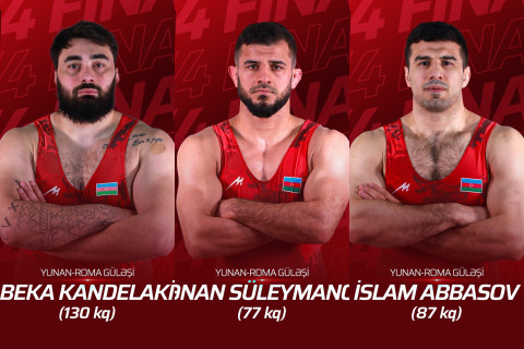 Üç güləşçimiz Avropa çempionatının 1/4 finalında - YENİLƏNİR