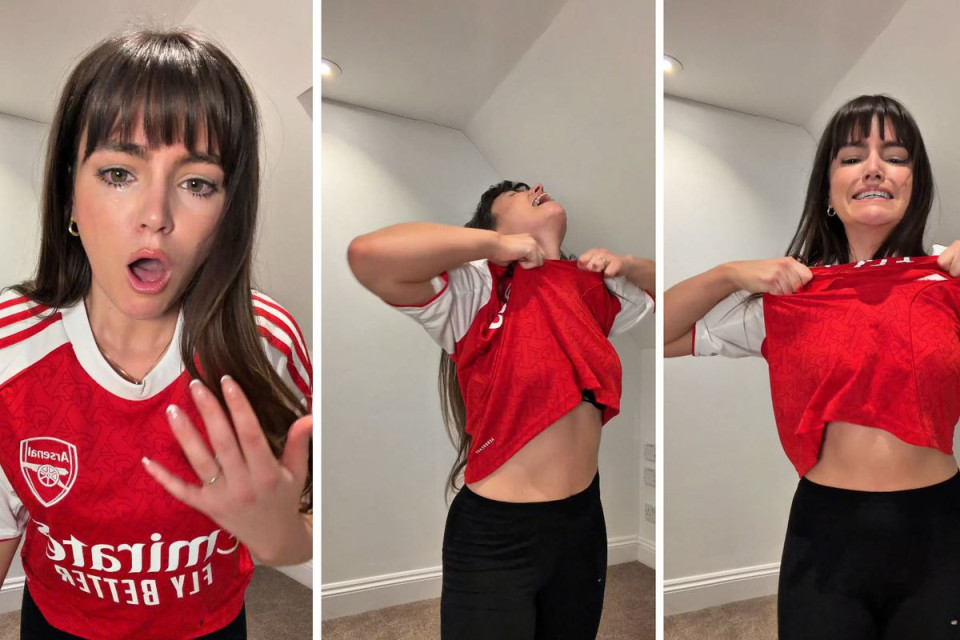 “Arsenal” azarkeşinin dərdi çəkiləsi deyil - VİDEO