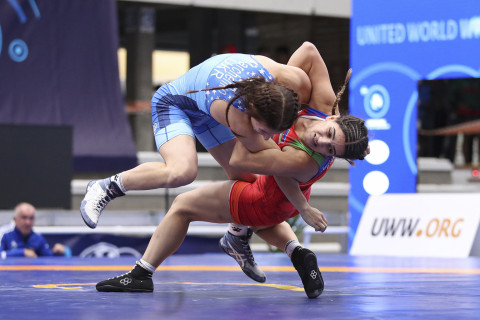 Avropa çempionatında qadın güləşçilərimizin rəqibləri məlum olub