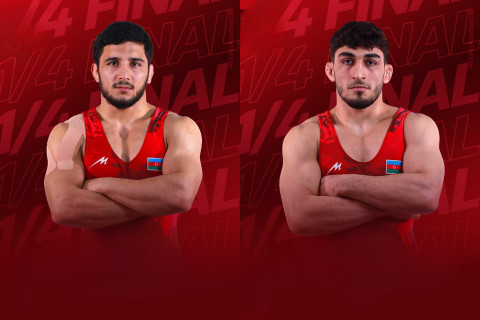 İki güləşçimiz Avropa çempionatının 1/4 finalında - YENİLƏNİR + FOTO/VİDEO